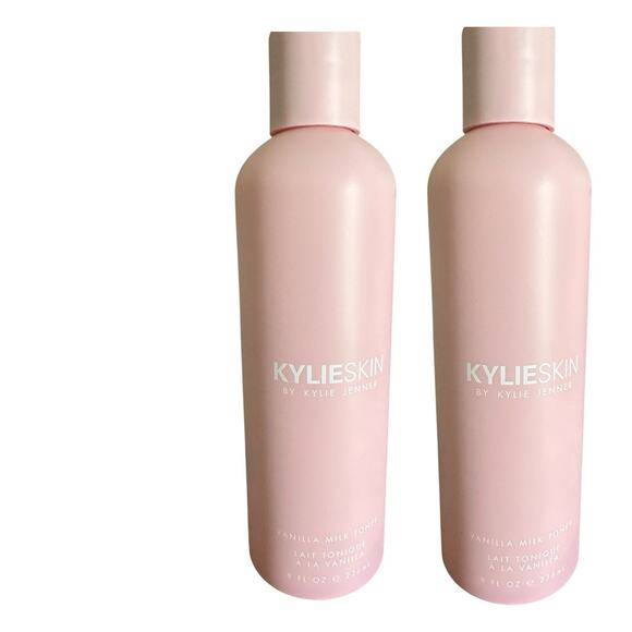 Kylie Skin 2x Bottles Full Sz Vanilla Milk Toner VEGAN New - Picture 1 of 3
